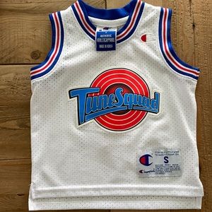 Tune Squad Basketball Jersey.